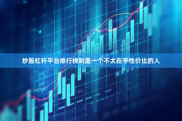 炒股杠杆平台排行榜则是一个不太在乎性价比的人